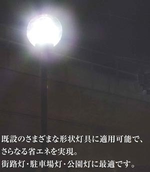 街路灯省エネLEDランプ