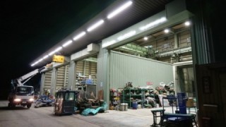 生産工場LED脱炭素化