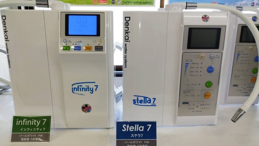 Alkaline ionized water purifier made in Japan Exported to Vietnam